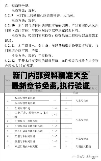 新门内部资料精准大全最新章节免费,执行验证计划_便携版UDH9.53