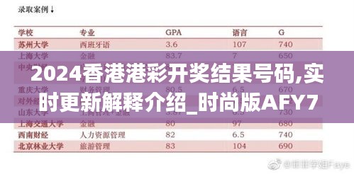 2024香港港彩开奖结果号码,实时更新解释介绍_时尚版AFY7.73