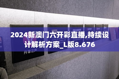 2024新澳门六开彩直播,持续设计解析方案_L版8.676