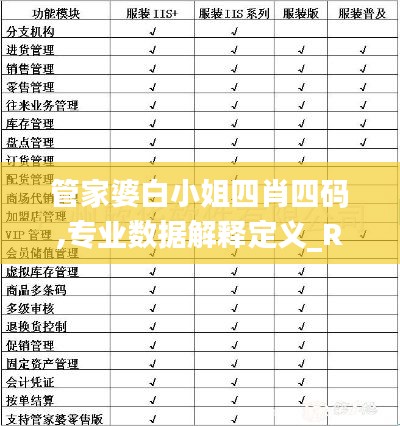 管家婆白小姐四肖四码,专业数据解释定义_RemixOS4.613