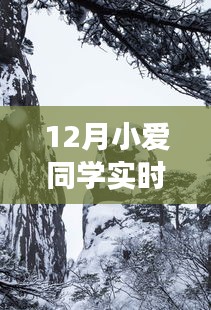 12月心灵雪景之旅，与小爱同学的实时心灵之旅
