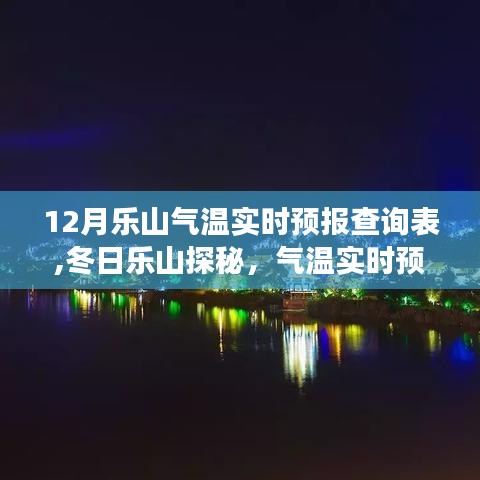冬日乐山心灵之旅，实时气温预报查询与探秘