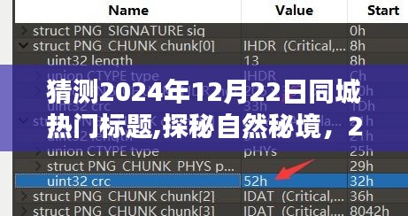 探秘自然秘境，梦幻之旅的同城旅行，2024年12月22日热门标题揭晓