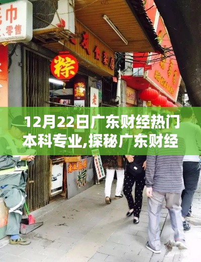 广东财经热门本科专业背后的独特小巷特色小店探秘