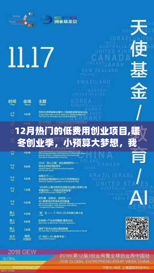暖冬创业季，低费用创业项目，小预算实现大梦想的故事