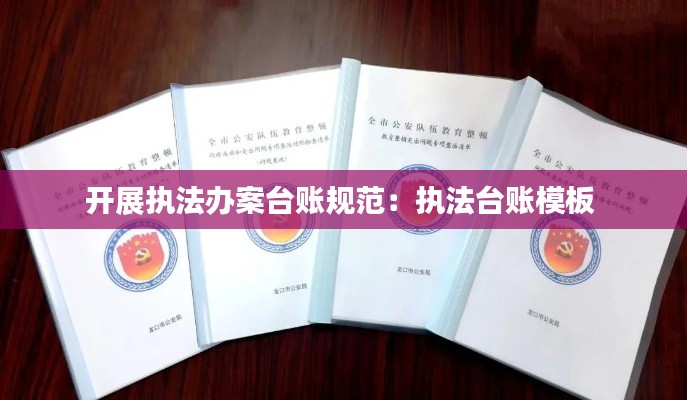 开展执法办案台账规范：执法台账模板 