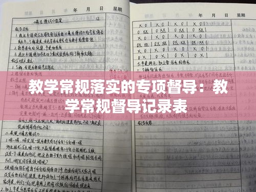 教学常规落实的专项督导：教学常规督导记录表 