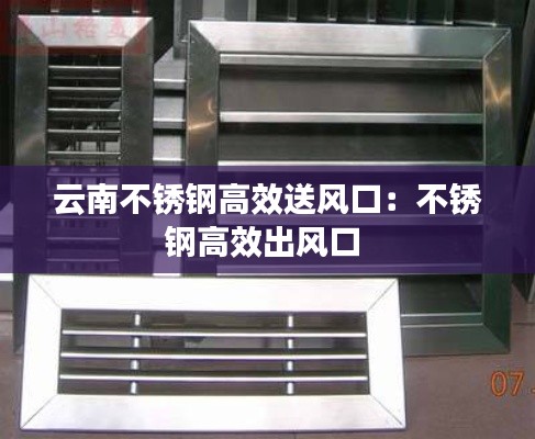 云南不锈钢高效送风口：不锈钢高效出风口 
