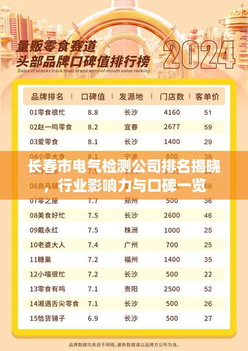 长春市电气检测公司排名揭晓，行业影响力与口碑一览