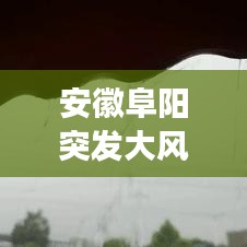 安徽阜阳突发大风肆虐事件，现场情况紧急！