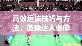 高效运球技巧与方法，篮球达人必修课