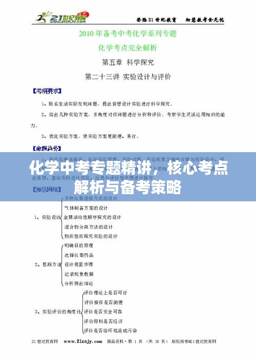 化学中考专题精讲，核心考点解析与备考策略