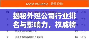 揭秘外延公司行业排名与影响力，权威榜单不容错过