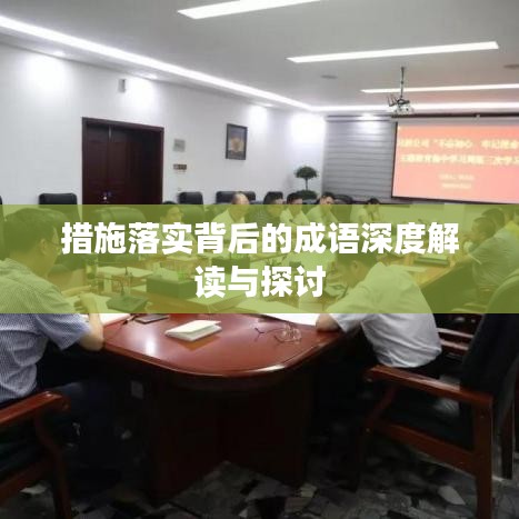 措施落实背后的成语深度解读与探讨