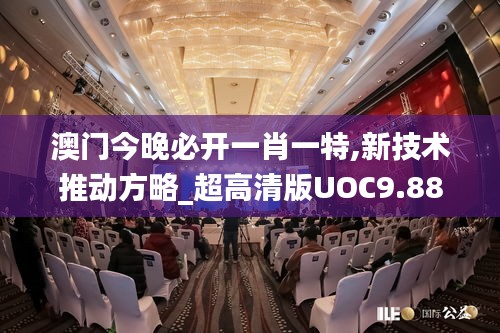 澳门今晚必开一肖一特,新技术推动方略_超高清版UOC9.88