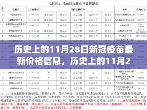历史上的新冠疫苗价格变迁，11月28日的新篇章与自信成就之光