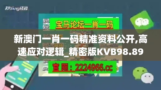 新澳门一肖一码精准资料公开,高速应对逻辑_精密版KVB98.899