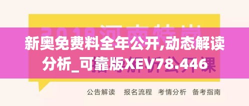 新奥免费料全年公开,动态解读分析_可靠版XEV78.446