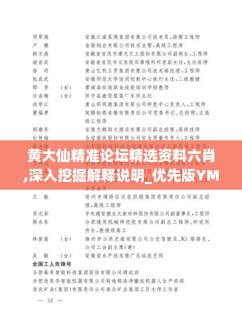 黄大仙精准论坛精选资料六肖,深入挖掘解释说明_优先版YMM54.457