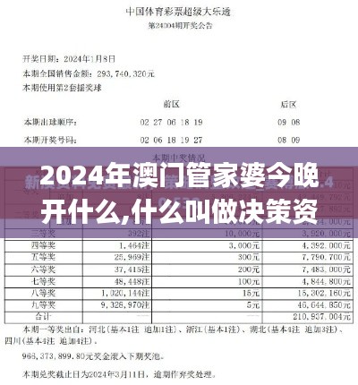 2024年澳门管家婆今晚开什么,什么叫做决策资料_抓拍版HAA75.460