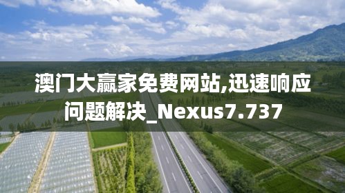 澳门大赢家免费网站,迅速响应问题解决_Nexus7.737