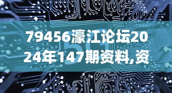 79456濠江论坛2024年147期资料,资源整合策略_4K版2.909