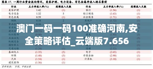 澳门一码一码100准确河南,安全策略评估_云端版7.656