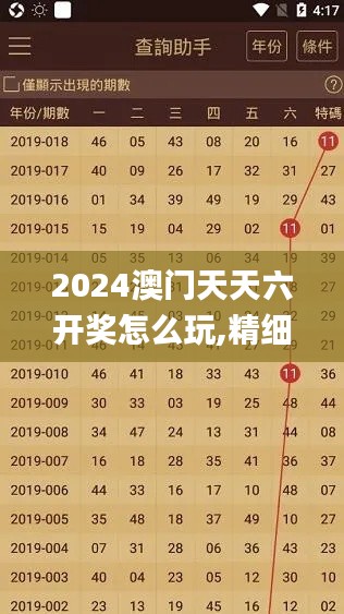 2024澳门天天六开奖怎么玩,精细化策略探讨_Tablet6.400