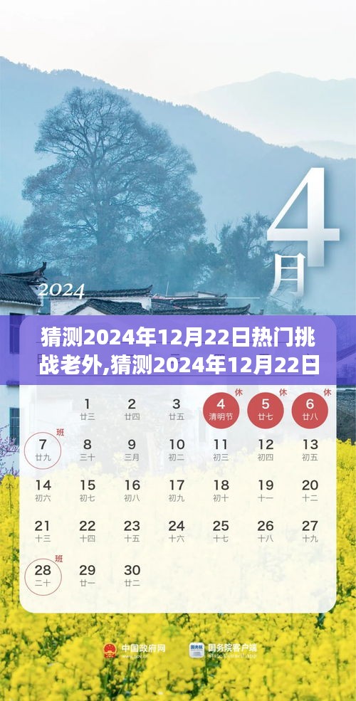 跨界冒险之旅，预测2024年12月22日热门挑战老外的冒险之旅