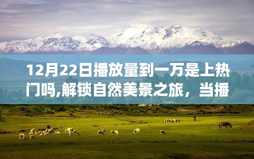 解锁自然美景之旅，当播放量破万，我们离热门更近了吗？