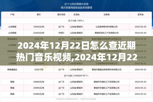 探寻热门音乐视频潮流之源与影响力，在2024年12月22日的探索之旅