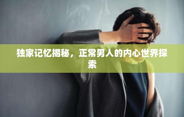 独家记忆揭秘，正常男人的内心世界探索