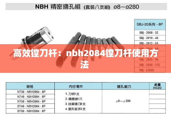 高效镗刀杆：nbh2084镗刀杆使用方法 