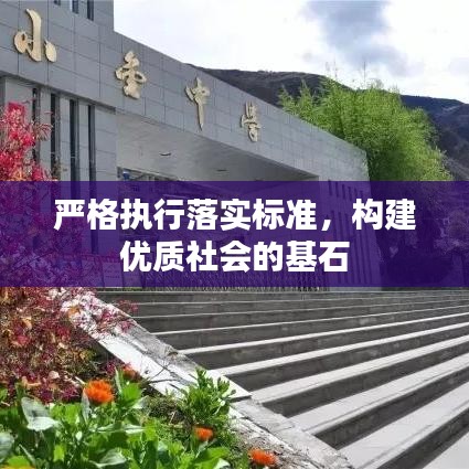 严格执行落实标准，构建优质社会的基石