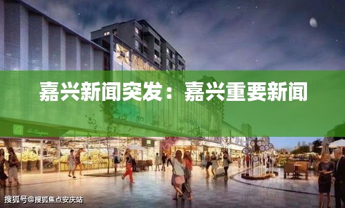 嘉兴新闻突发：嘉兴重要新闻 