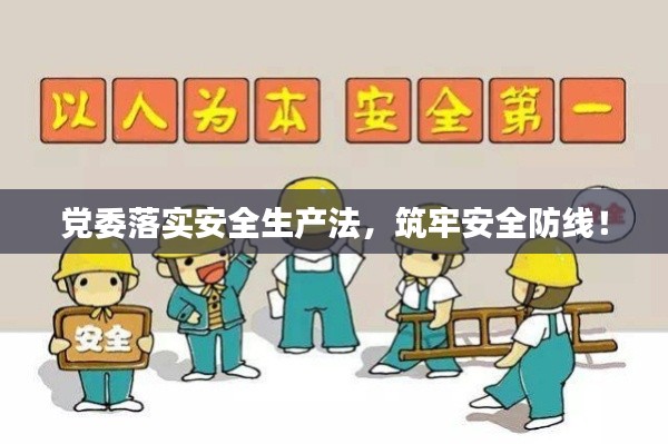 党委落实安全生产法，筑牢安全防线！