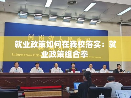 就业政策如何在我校落实：就业政策组合拳 