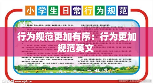 行为规范更加有序：行为更加规范英文 