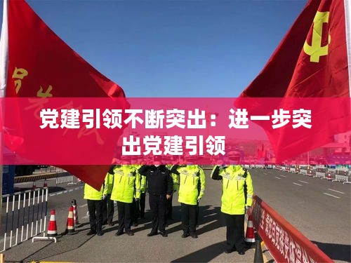 党建引领不断突出：进一步突出党建引领 