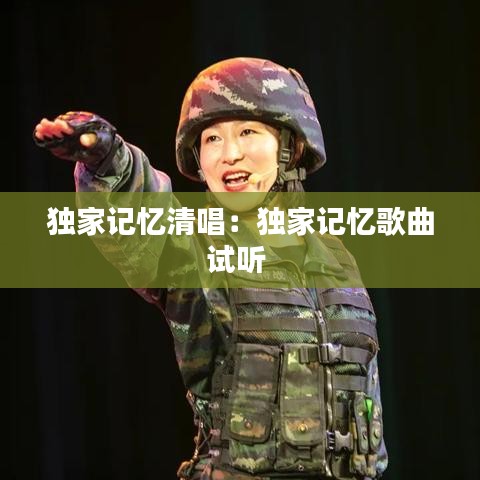 独家记忆清唱：独家记忆歌曲试听 