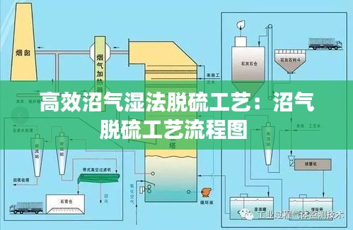 高效沼气湿法脱硫工艺：沼气脱硫工艺流程图 