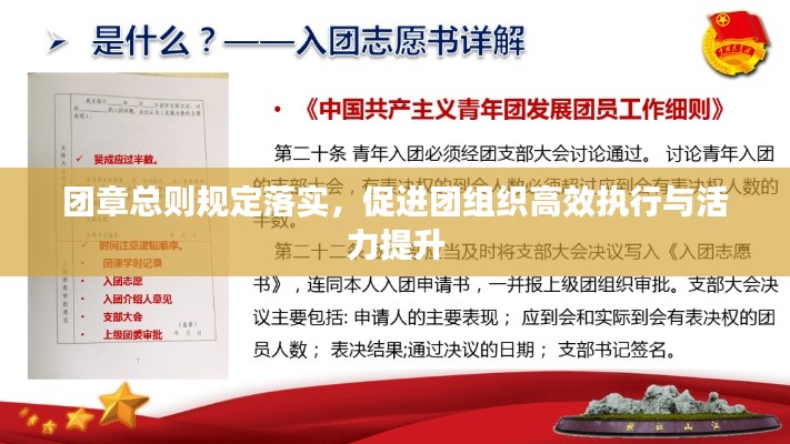 团章总则规定落实，促进团组织高效执行与活力提升