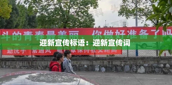迎新宣传标语：迎新宣传词 