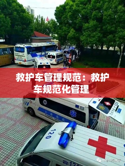 救护车管理规范：救护车规范化管理 