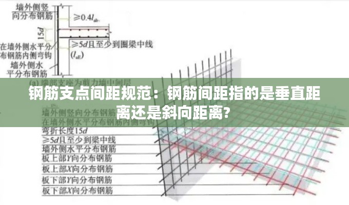 钢筋支点间距规范：钢筋间距指的是垂直距离还是斜向距离? 
