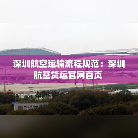 深圳航空运输流程规范：深圳航空货运官网首页 