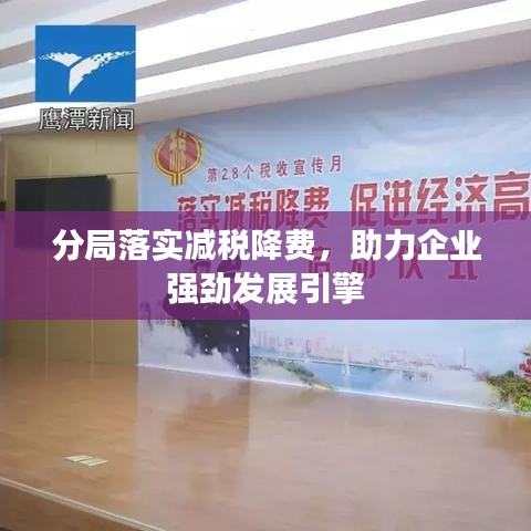 分局落实减税降费，助力企业强劲发展引擎