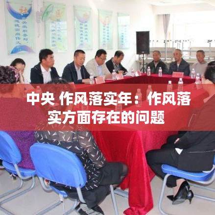 中央 作风落实年：作风落实方面存在的问题 