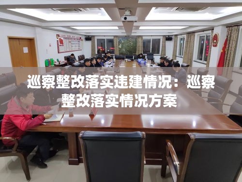 巡察整改落实违建情况：巡察整改落实情况方案 