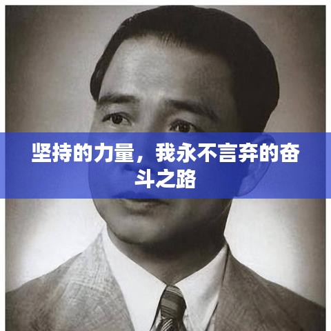 坚持的力量，我永不言弃的奋斗之路